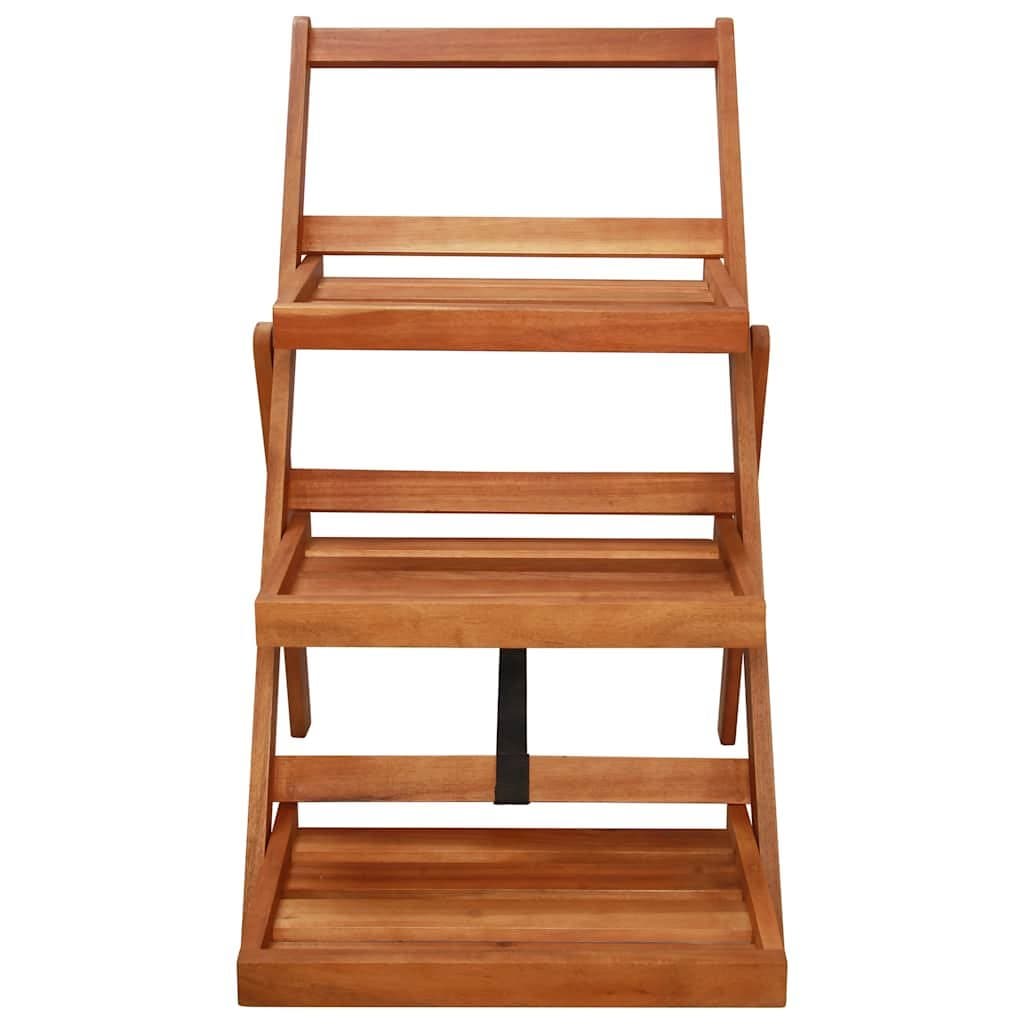 3-Tier Wooden Plant Stand for Displays