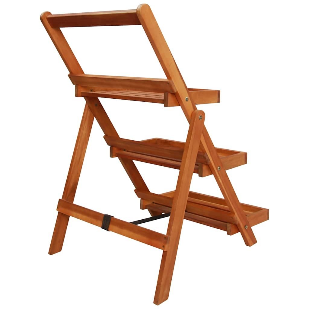 3-Tier Wooden Plant Stand for Displays