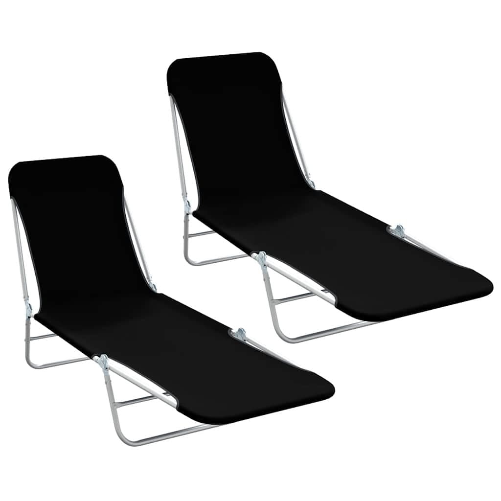 Adjustable Backrest Sun Loungers Set for Outdoors