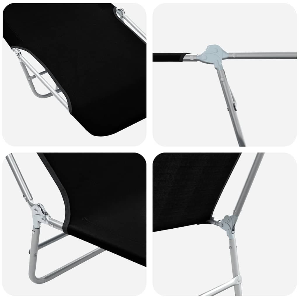 Adjustable Backrest Sun Loungers Set for Outdoors