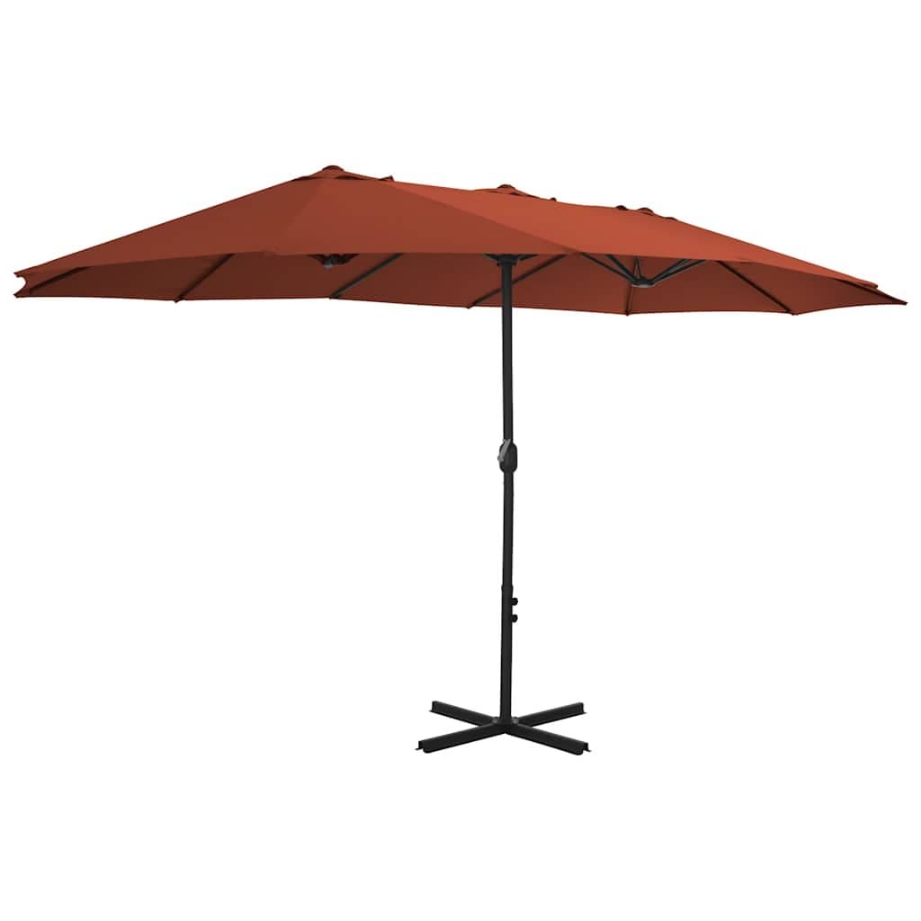 Double-Top Garden Parasol 460x270 cm