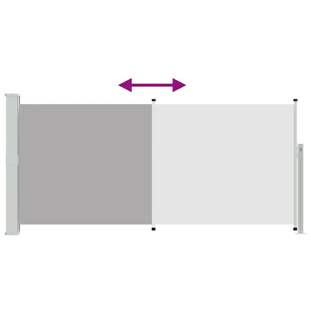Retractable Side Awning 140 x 300 cm for Outdoor Use