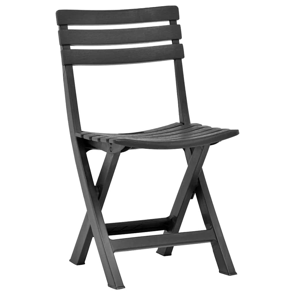 Outdoor Folding Garden Chairs 2 pcs for Patio Use