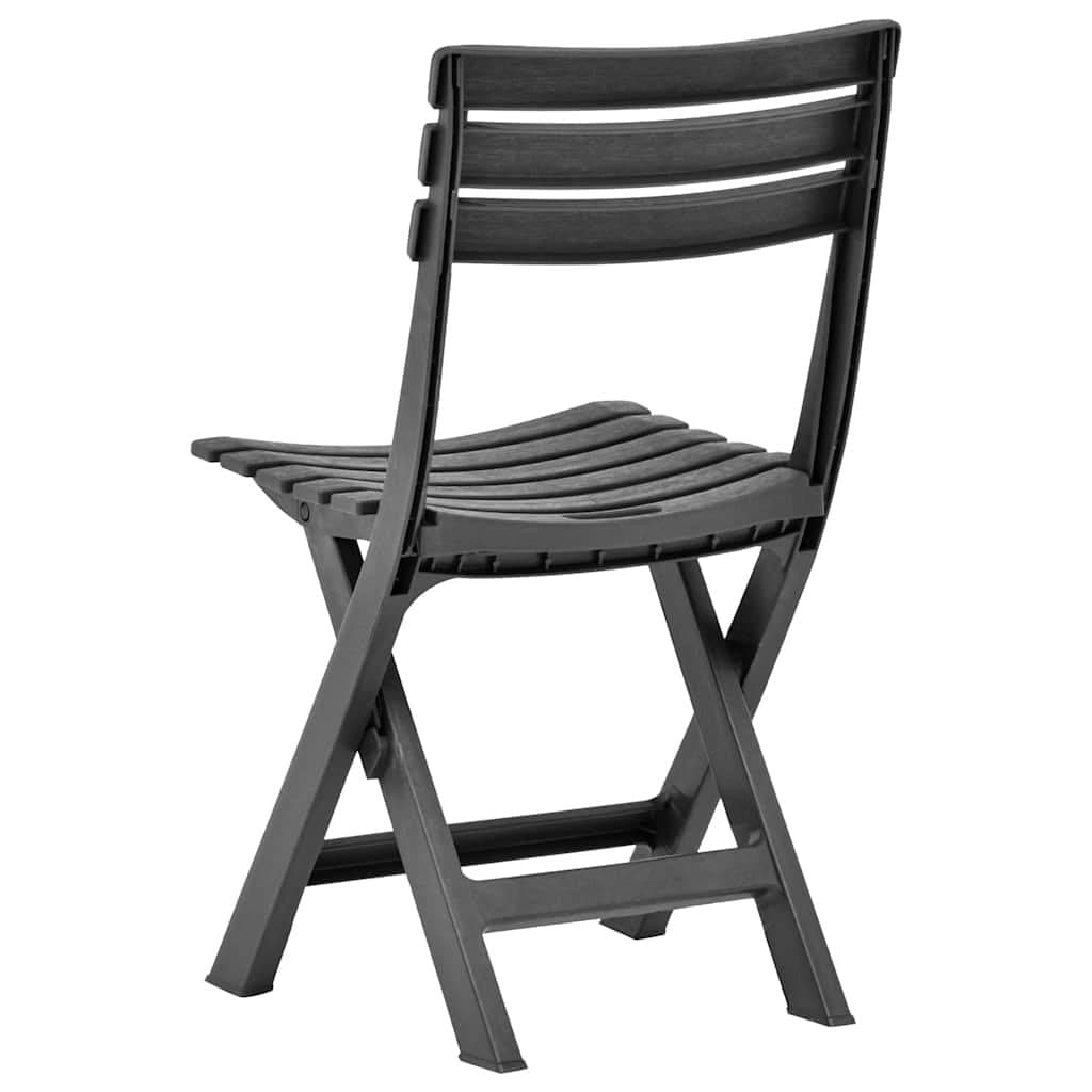 Outdoor Folding Garden Chairs 2 pcs for Patio Use