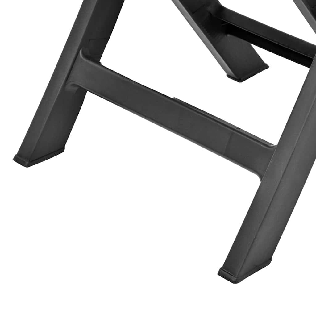 Outdoor Folding Garden Chairs 2 pcs for Patio Use