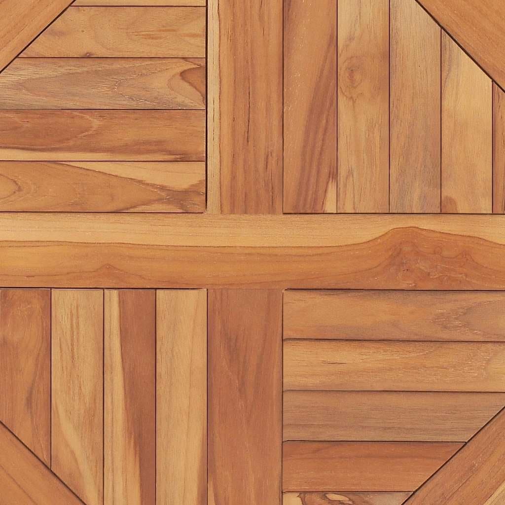 Round Teak Wood Table Top 60cm for Dining