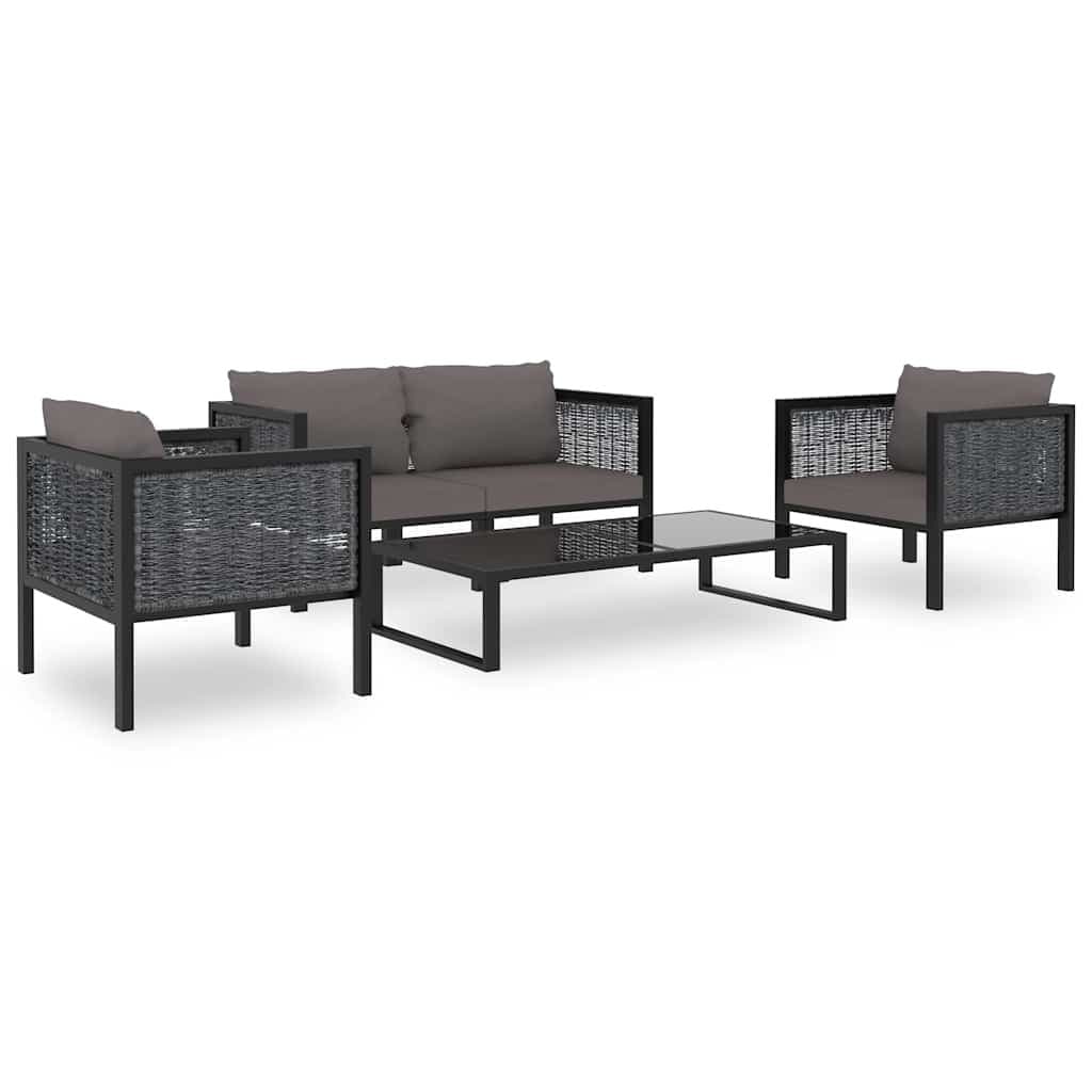 Poly Rattan Middle Sofa for Outdoor Spaces