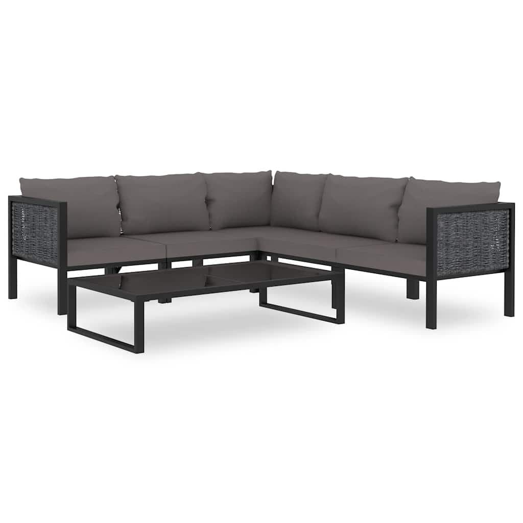 Poly Rattan Middle Sofa for Outdoor Spaces