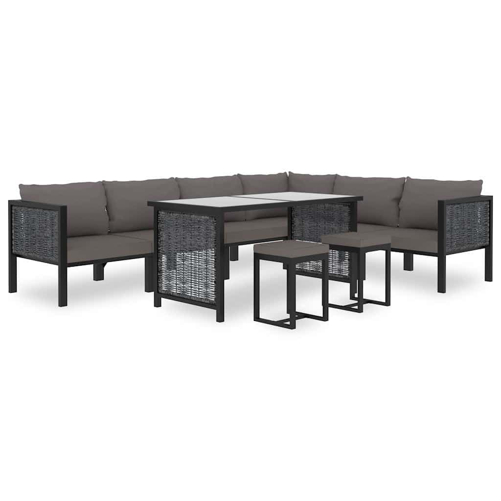 Poly Rattan Middle Sofa for Outdoor Spaces