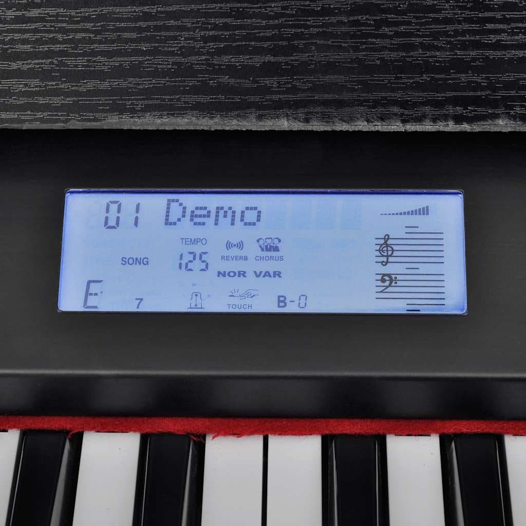 88-Key Electronic Piano Digital Keyboard with Music Stand