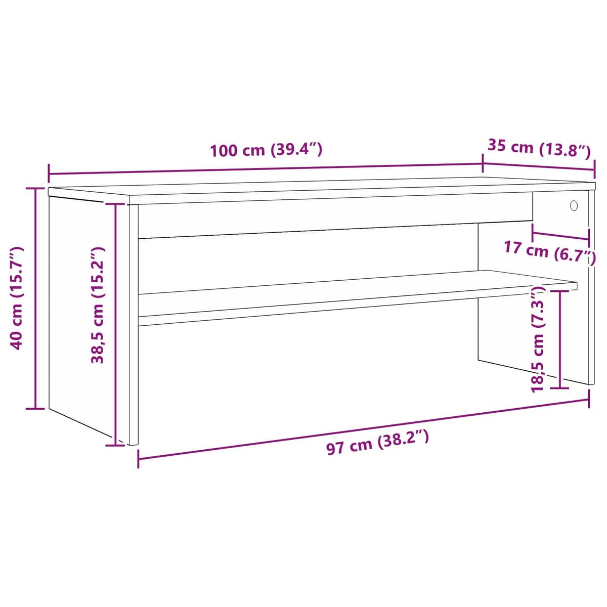 White TV Cabinet for Living Rooms