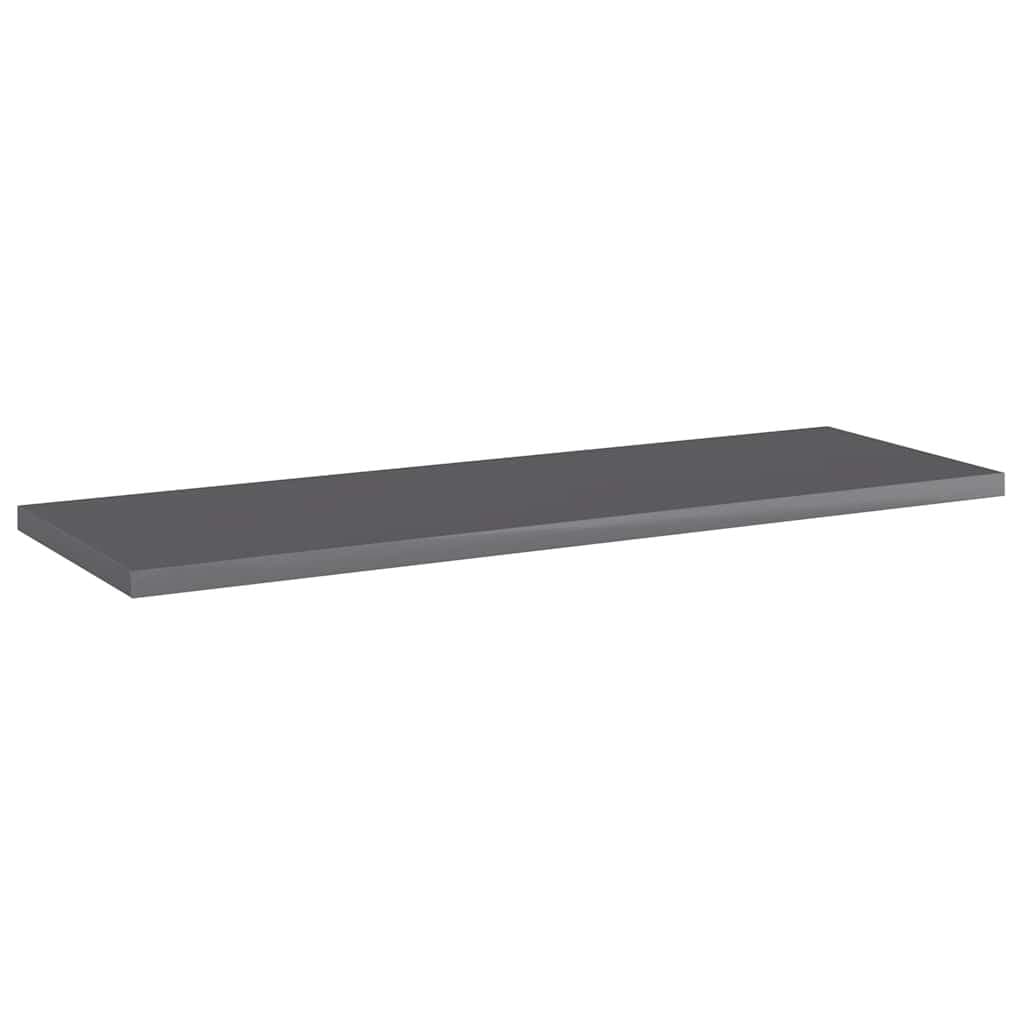 Engineered Wood Bookshelf Boards Set of 4