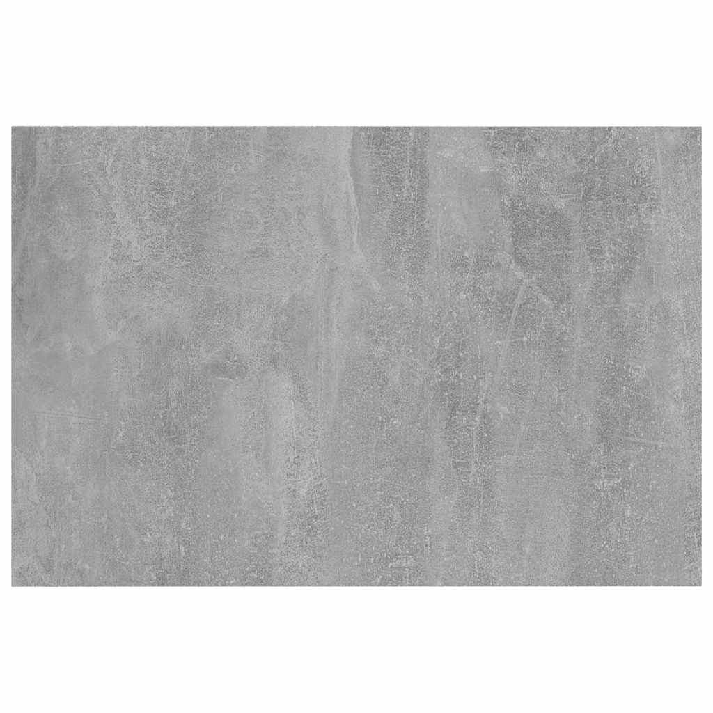 Grey Engineered Wood Bookshelf Boards 60x40x1.5 cm