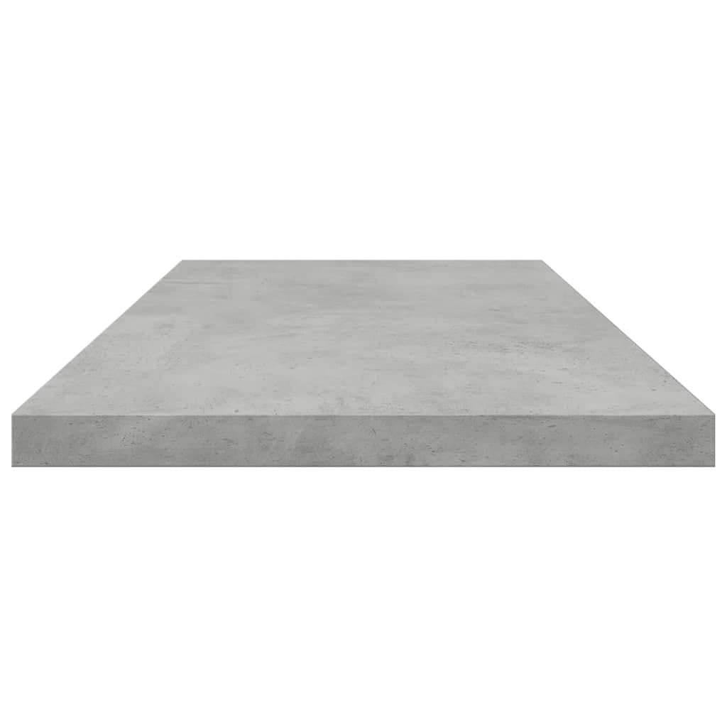 Grey 4-Piece Engineered Wood Bookshelf Boards