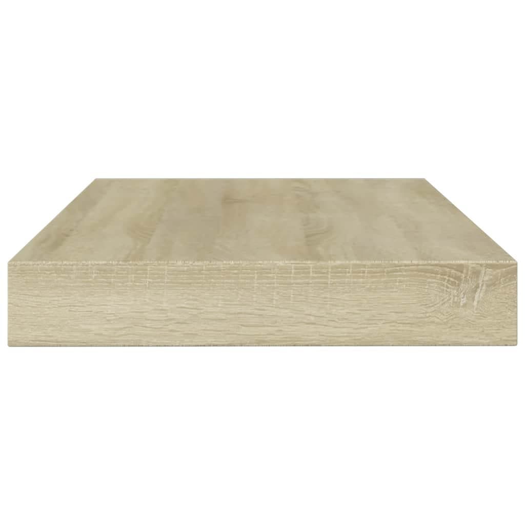 Bookshelf Boards 8 Pieces Brown Engineered Wood Floating Shelves Storage