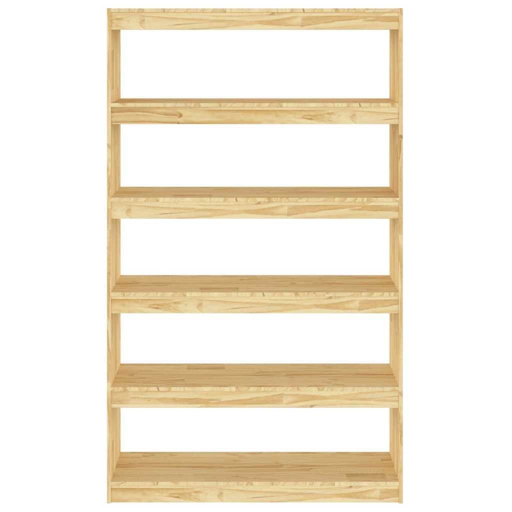 Wooden Book Cabinet and Room Divider 100x30x167.5 cm