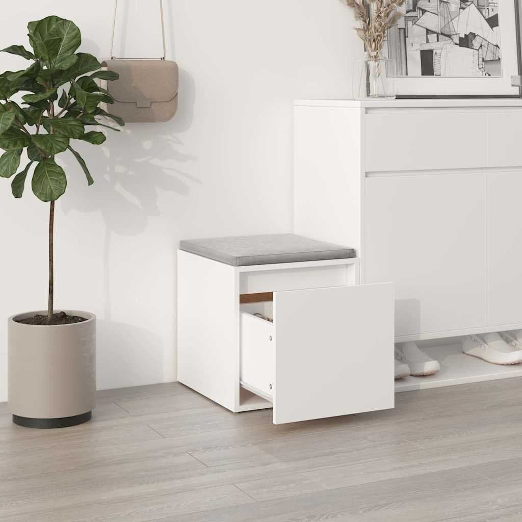 White Storage Chest Box with Drawer for Organising