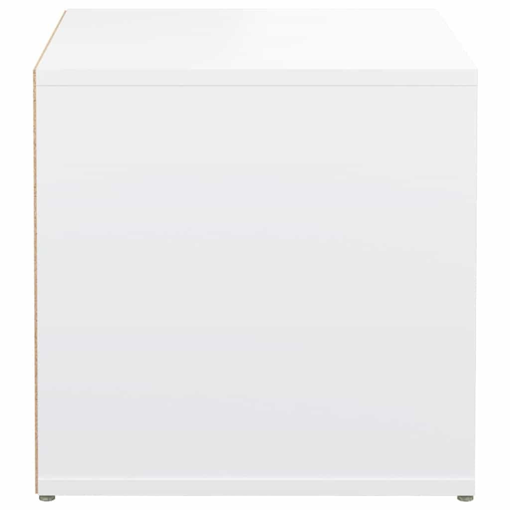 White Storage Chest Box with Drawer for Organising