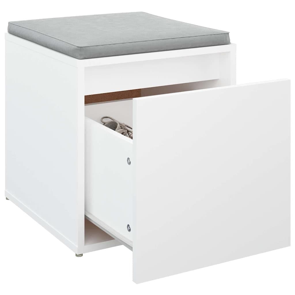 White Storage Chest Box with Drawer for Organising