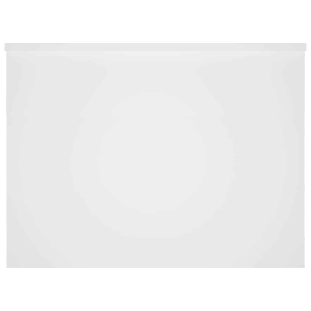White Coffee Table with Lift-Top Functionality