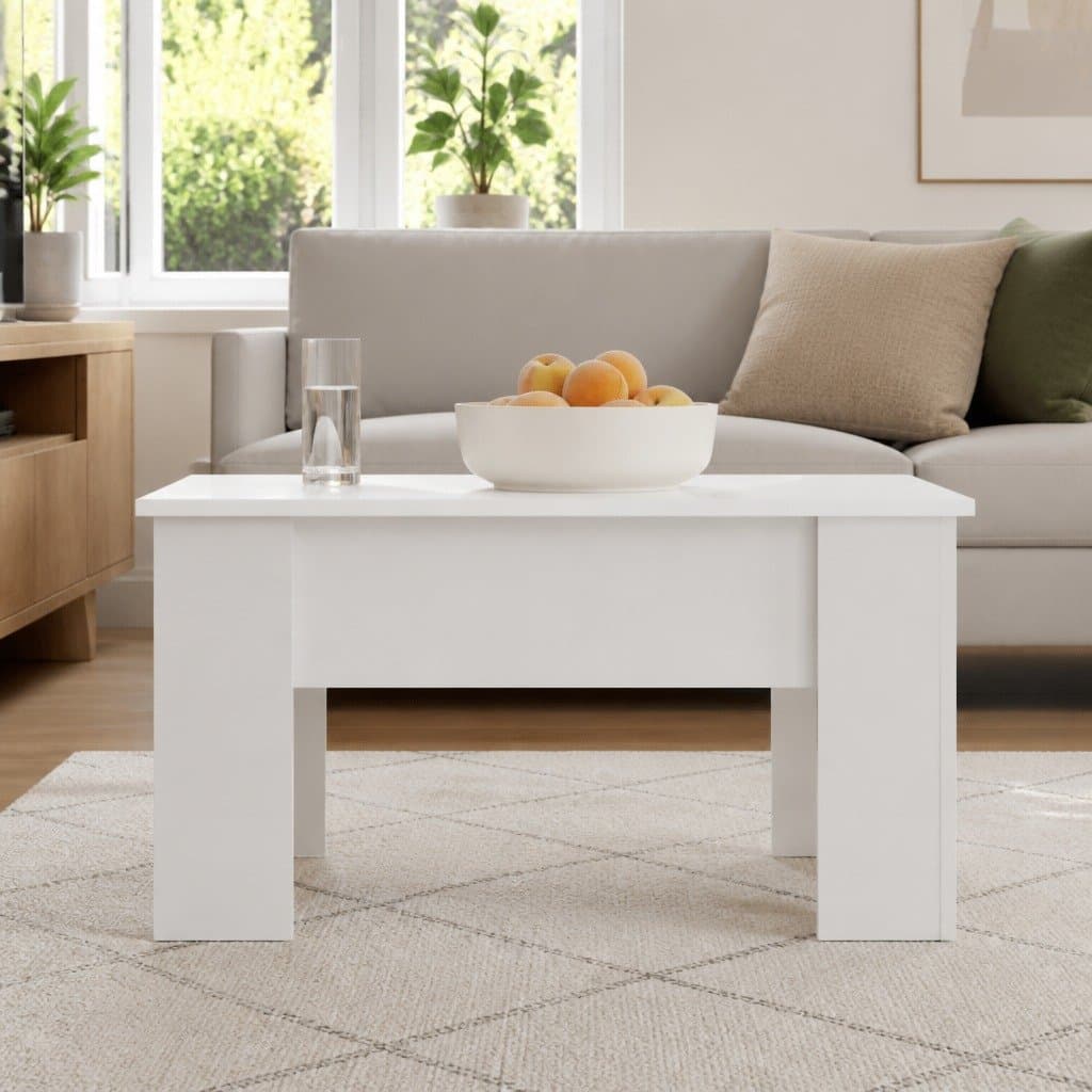 Lift Top Coffee Table with Hidden Storage