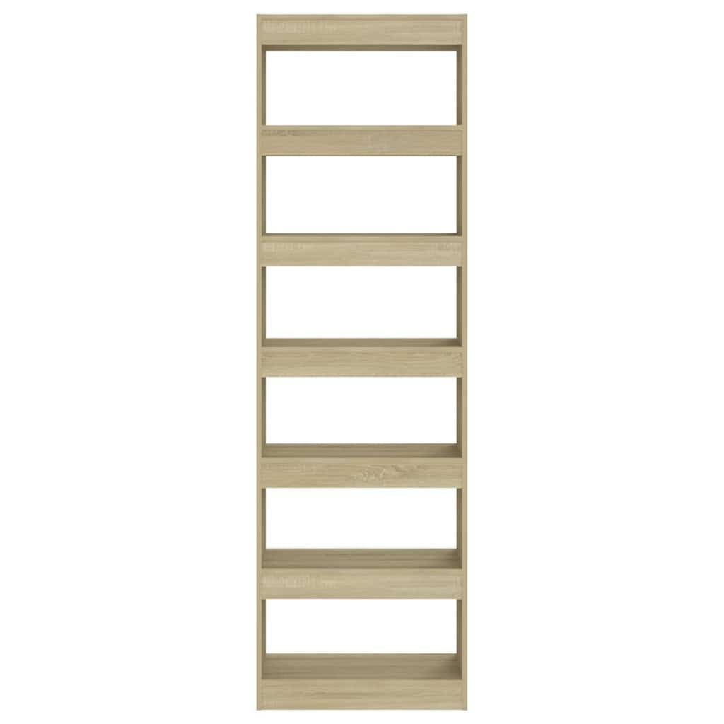 Brown Wooden Book Cabinet for Storage and Room Division