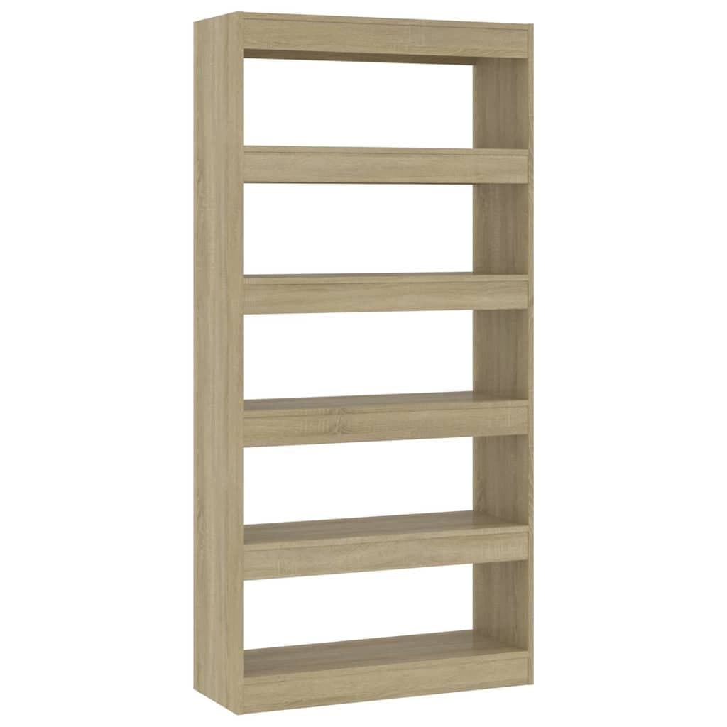 Book Cabinet Room Divider Shelf Organiser 80x30x166cm
