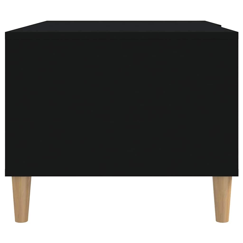 Black Coffee Table with Ample Storage
