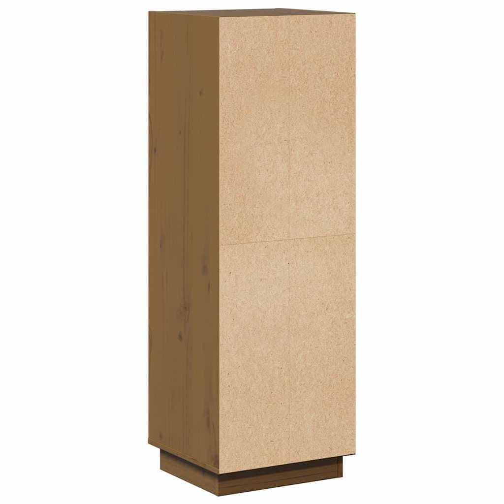 Solid Wood Highboard Storage Cabinet with Organiser