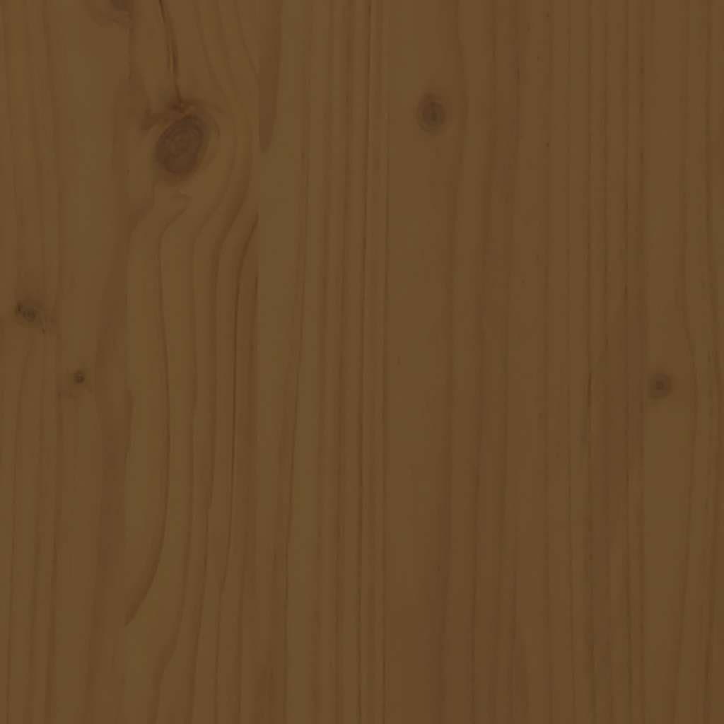 Solid Wood Highboard Storage Cabinet with Organiser