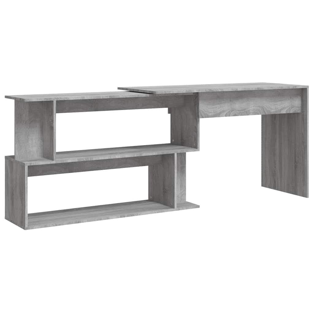 Grey Sonoma Corner Desk for Office and Study