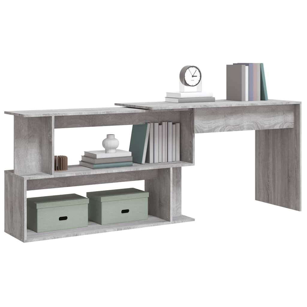 Grey Sonoma Corner Desk for Office and Study