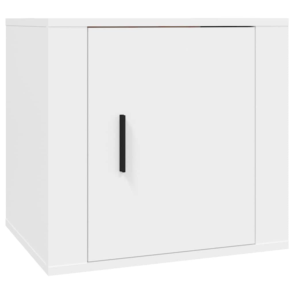 White Nightstand with Ample Storage Space