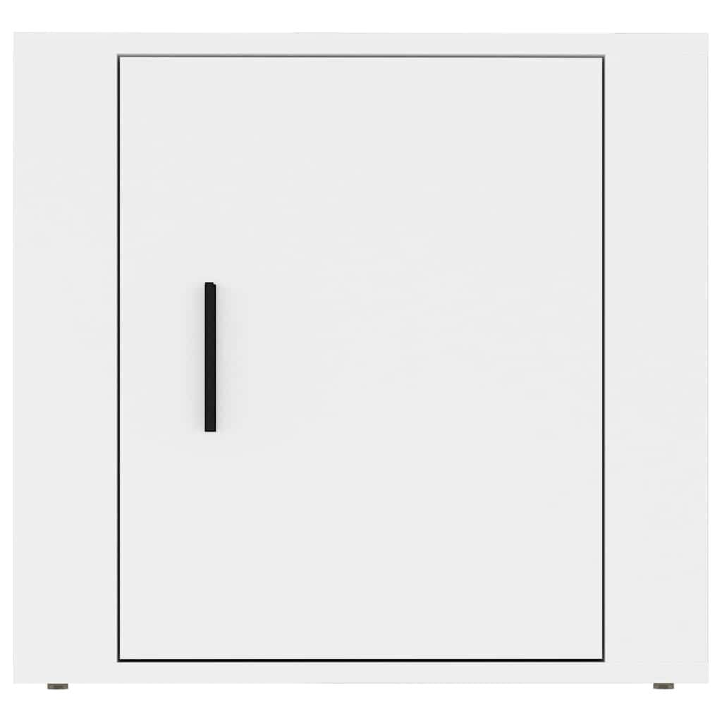 White Nightstand with Ample Storage Space