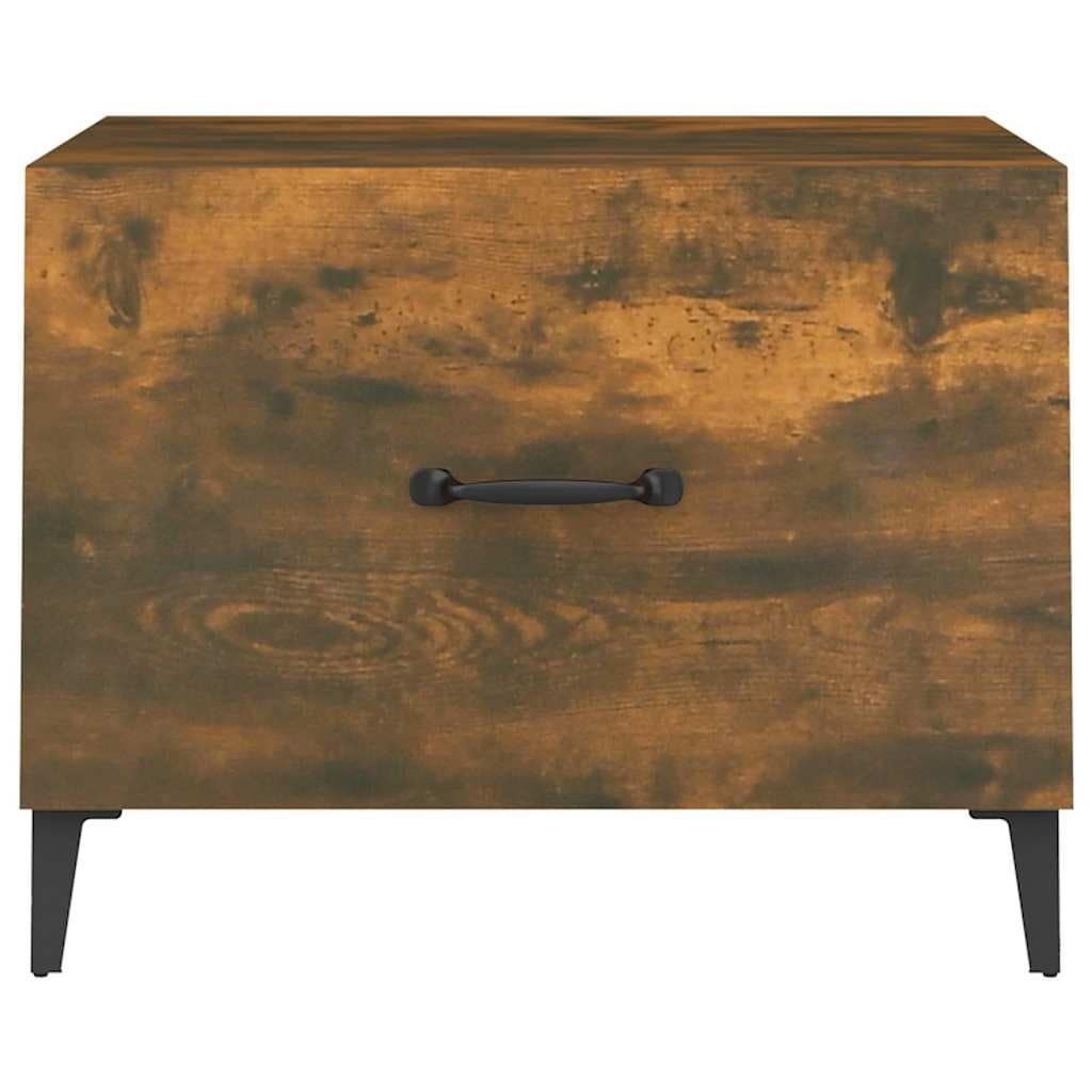 Coffee Tables Set of 2 with Metal Legs