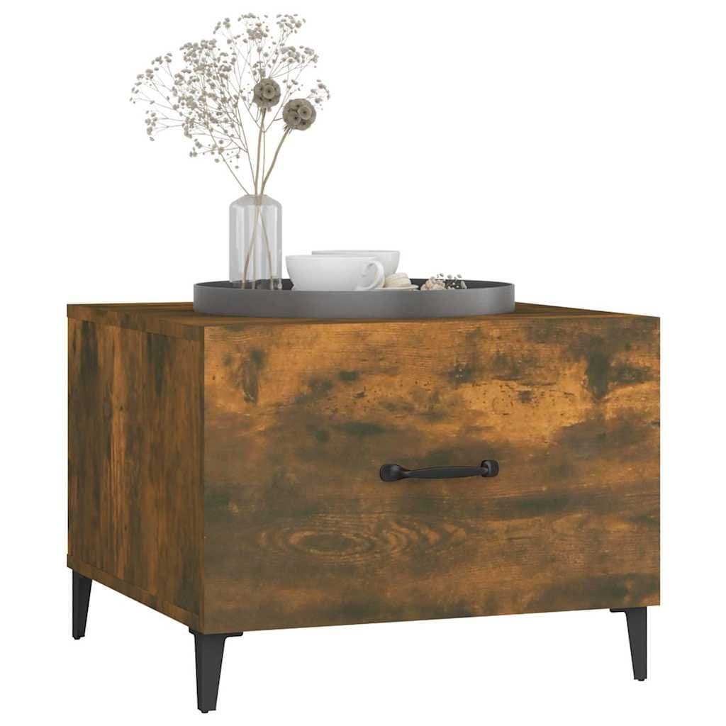 Coffee Tables Set of 2 with Metal Legs