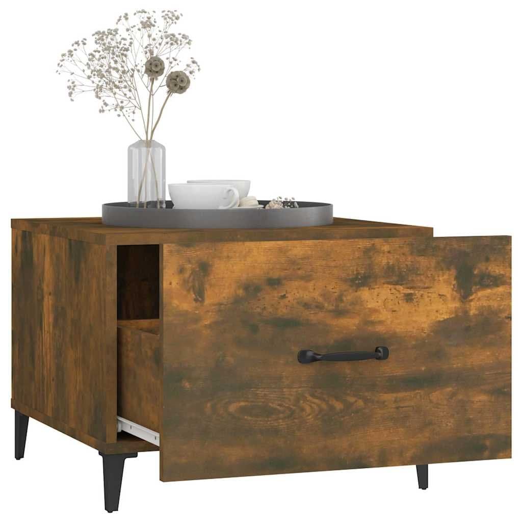 Coffee Tables Set of 2 with Metal Legs