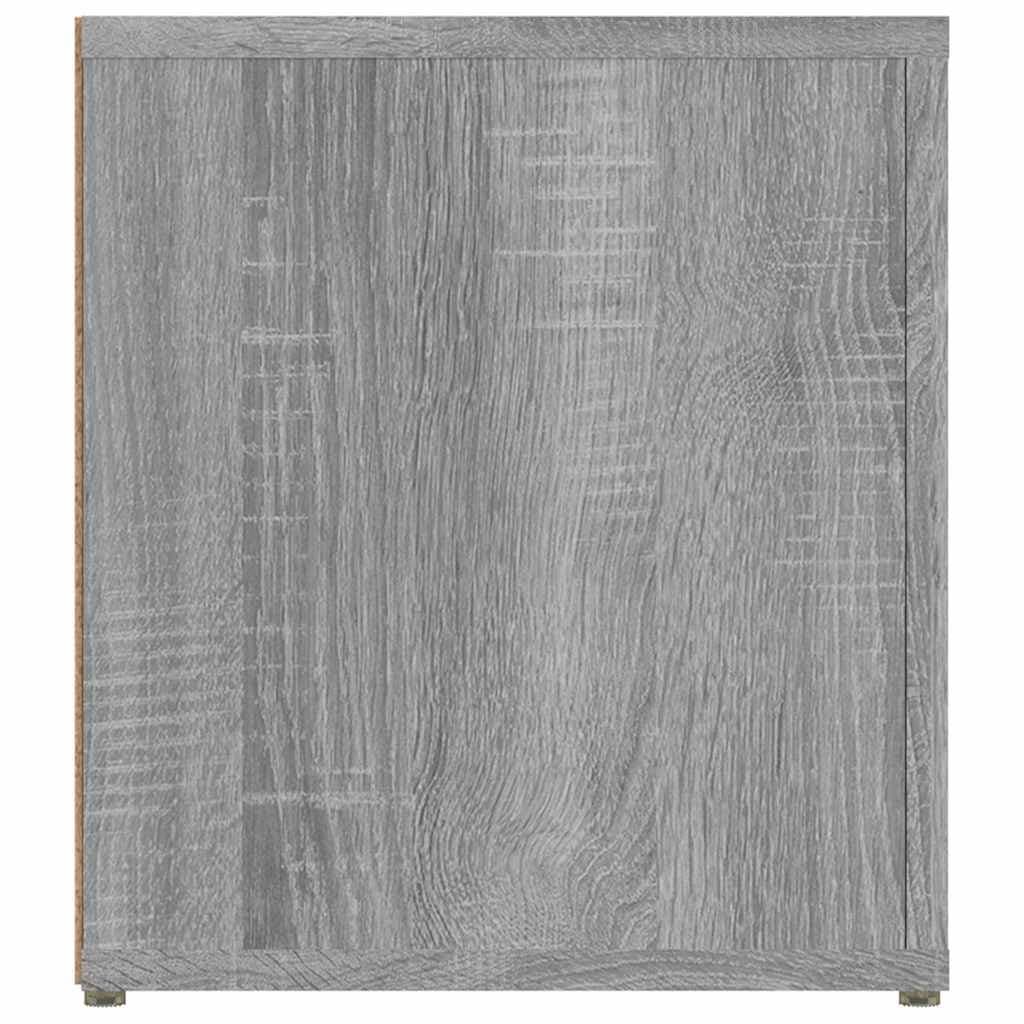 TV Cabinets 2 pcs Grey Sonoma Media Storage Unit with Doors Compartments