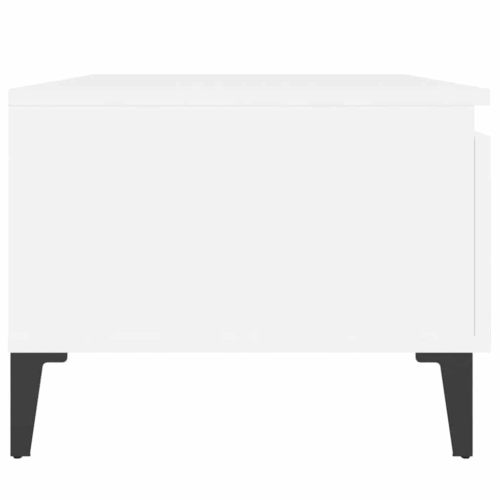 White End Table with Drawer for Storage