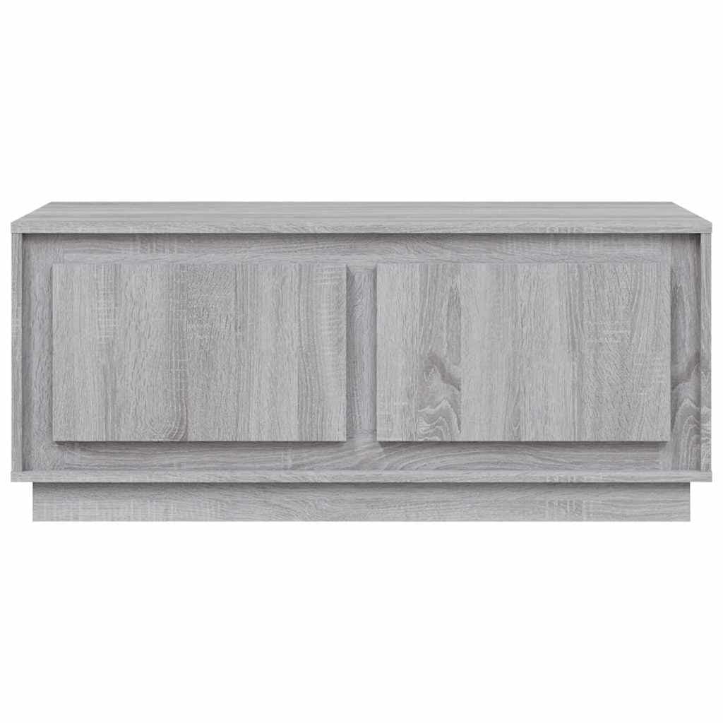 Grey Sonoma Coffee Table with Storage Compartments