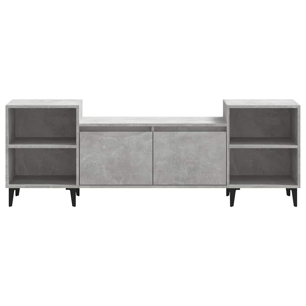 Engineered Wood Grey TV Cabinet 160x35x55 cm