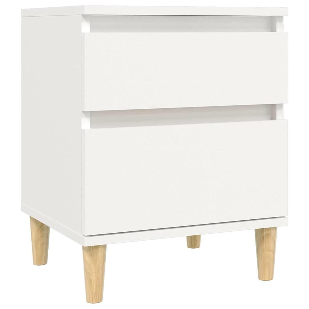 White Bedside Cabinet for Organised Storage