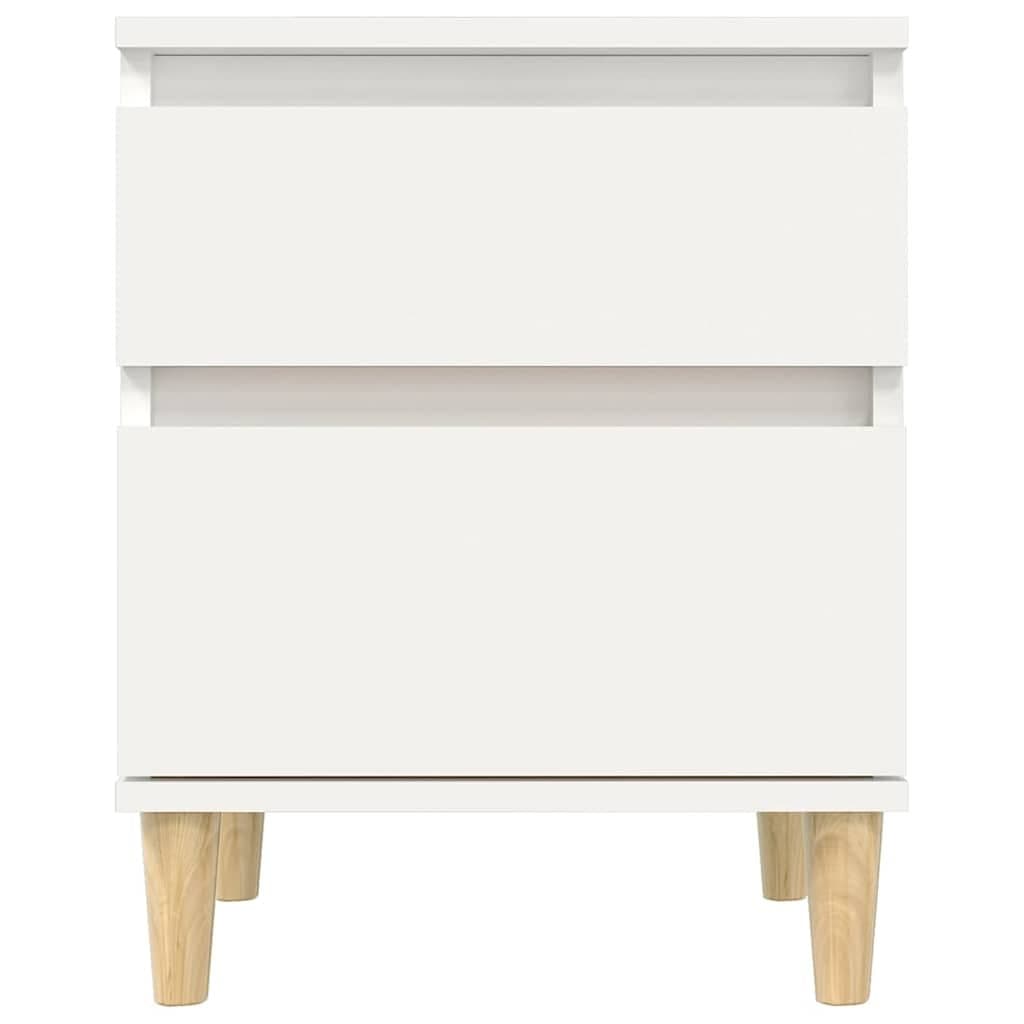 White Bedside Cabinet for Organised Storage