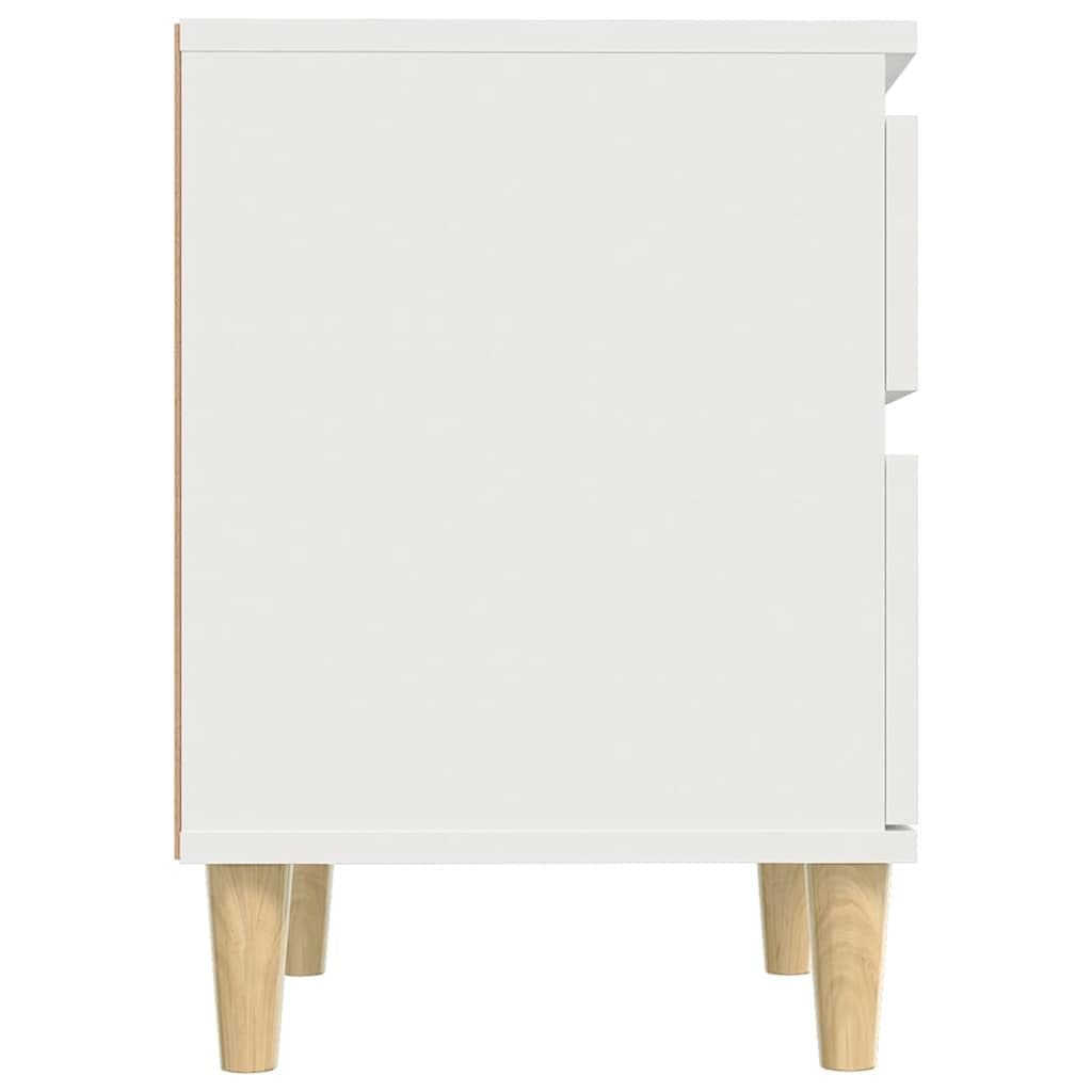 White Bedside Cabinet for Organised Storage