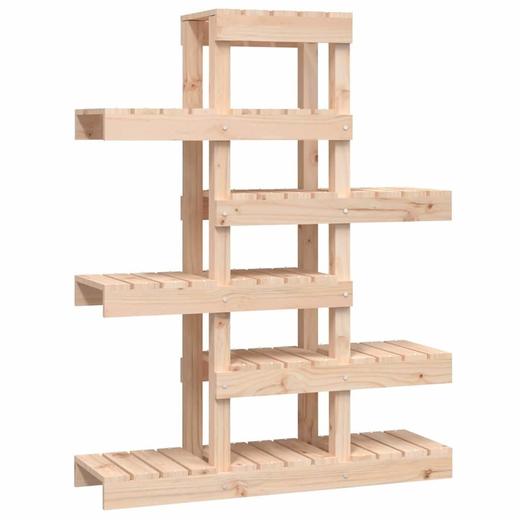 Wooden Plant Stand for Displaying Flowers and Plants