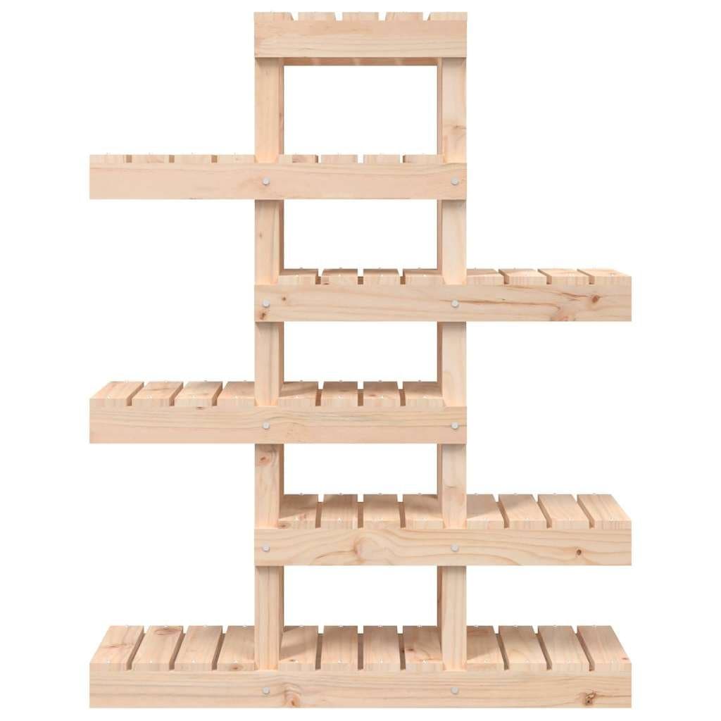 Wooden Plant Stand for Displaying Flowers and Plants