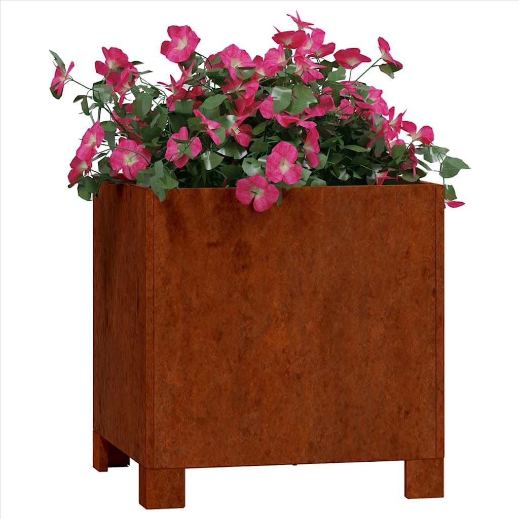Planters with Legs 2 pcs 30x30x30 cm