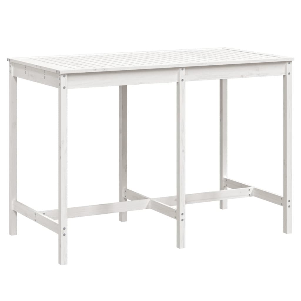 Outdoor Solid Pine Wood Garden Table for Patios
