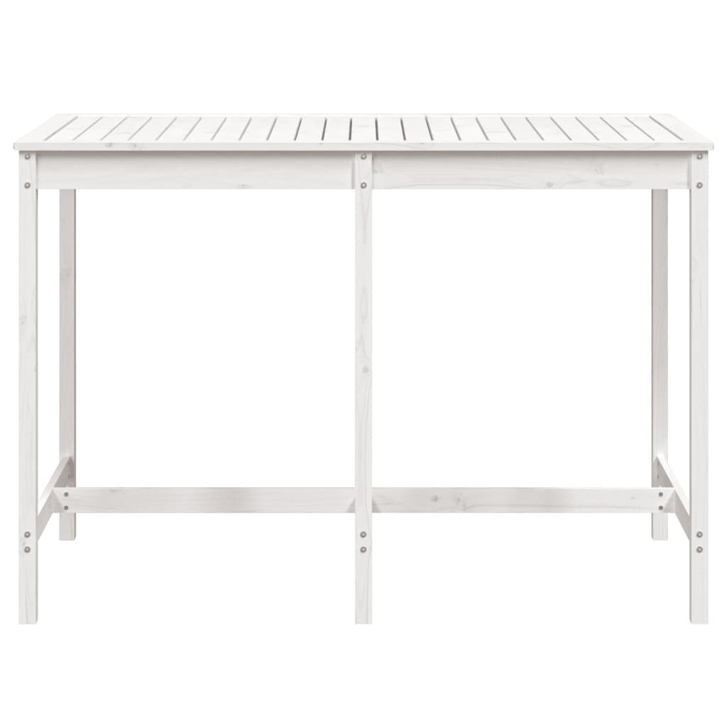 Outdoor Solid Pine Wood Garden Table for Patios