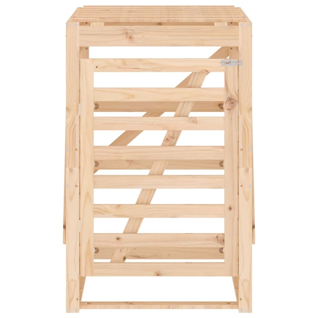 Solid Wood Pine Garden Waste Container Enclosure